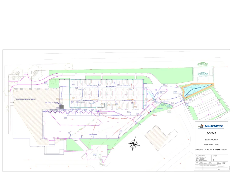 Plan de masse du projet