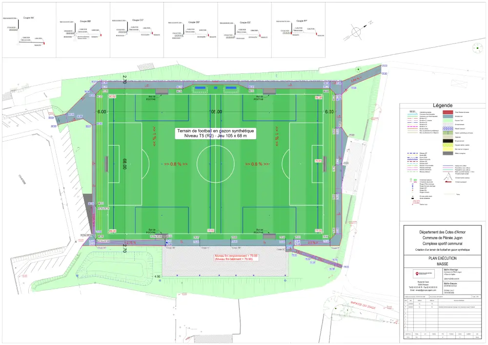 Terrain de foot synthétique – 2024