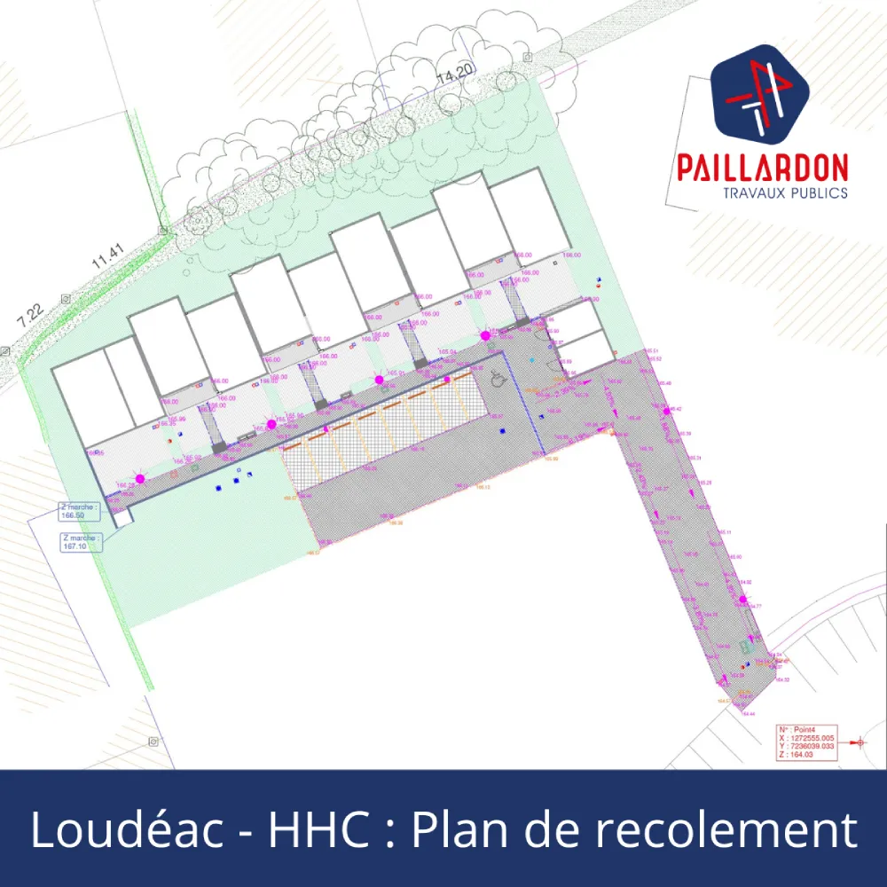 Plan de masse du projet