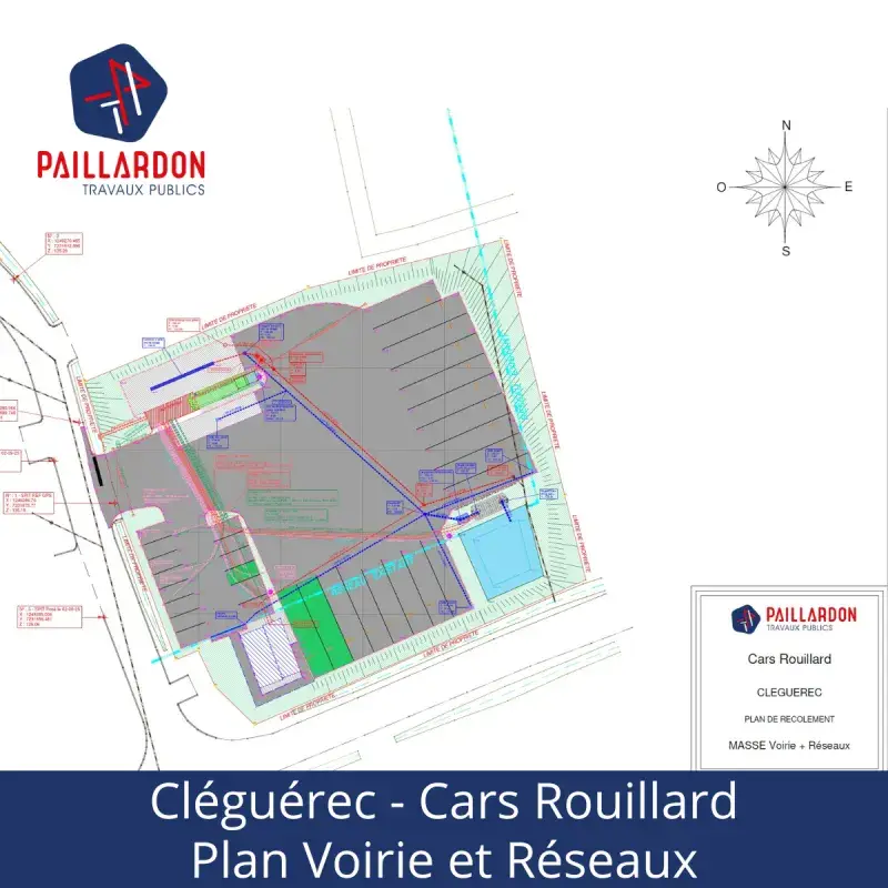 Plan de masse du projet